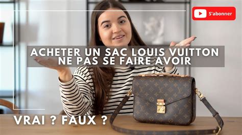 Reconnaître un faux sac Louis Vuitton e